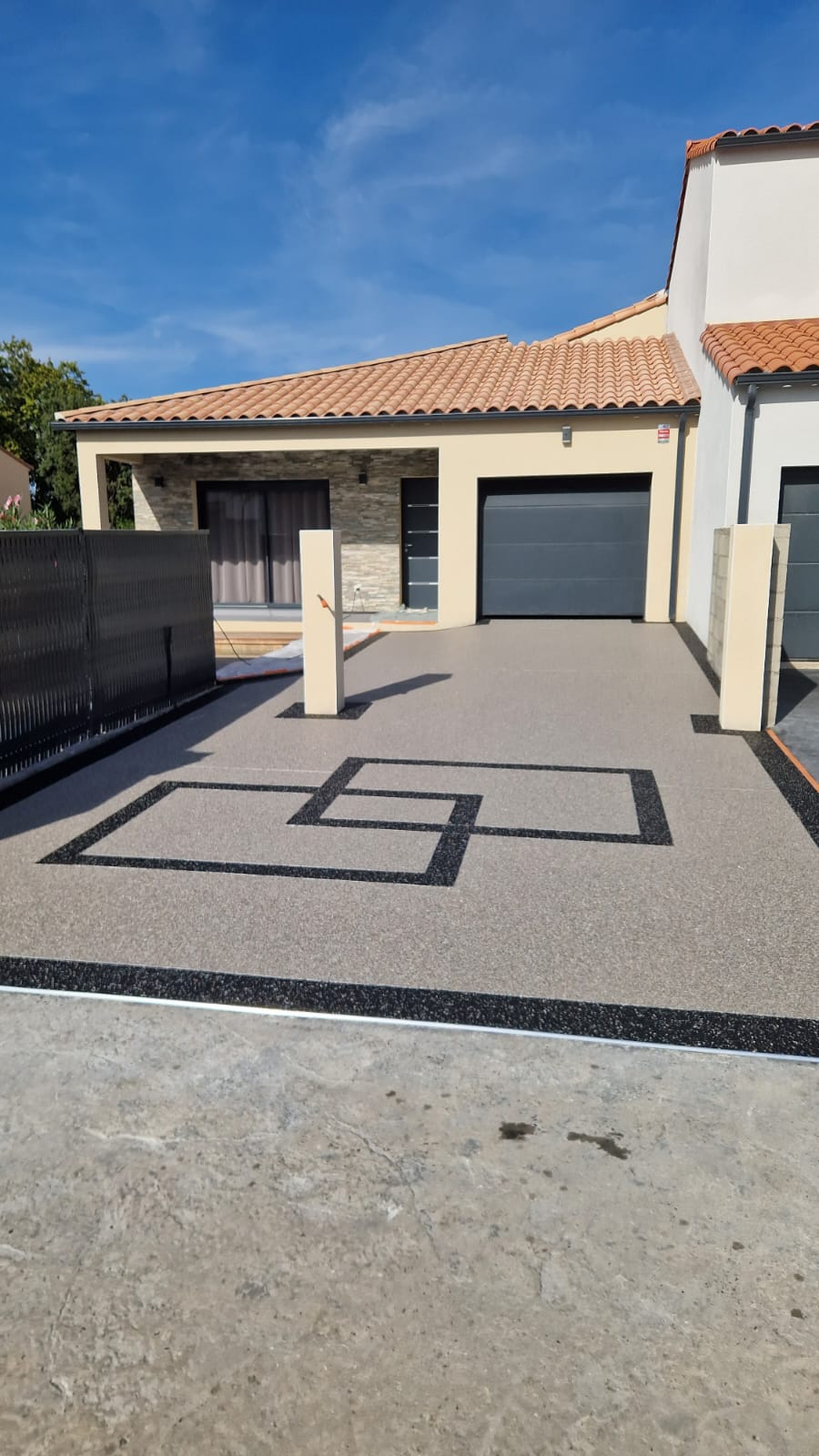 Moquette de pierre à l'entré Moquette de pierre à l'entré